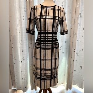 Black and White Work Dress